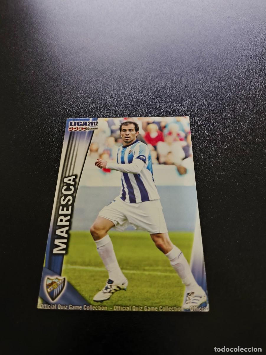 Cromos de F&uacute;tbol: 284 MARESCA MALAGA MUNDICROMO LIGA 2011 2012 11 12 NO PANINI ESTE MEGACRACKS