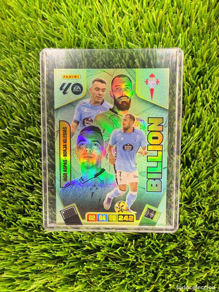 Cromos de F&uacute;tbol: Iago Aspas - Borja Iglesias Billion RC Celta Adrenalyn XL 25 26