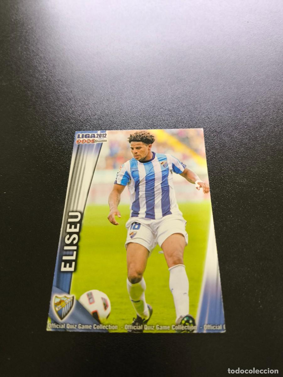 Cromos de F&uacute;tbol: 286 ELISEU MALAGA MUNDICROMO LIGA 2011 2012 11 12 NO PANINI ESTE MEGACRACKS