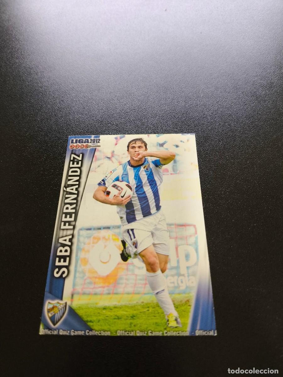 Cromos de F&uacute;tbol: 289 Seba Fern&aacute;ndez MALAGA MUNDICROMO LIGA 2011 2012 11 12 NO PANINI ESTE MEGACRACKS