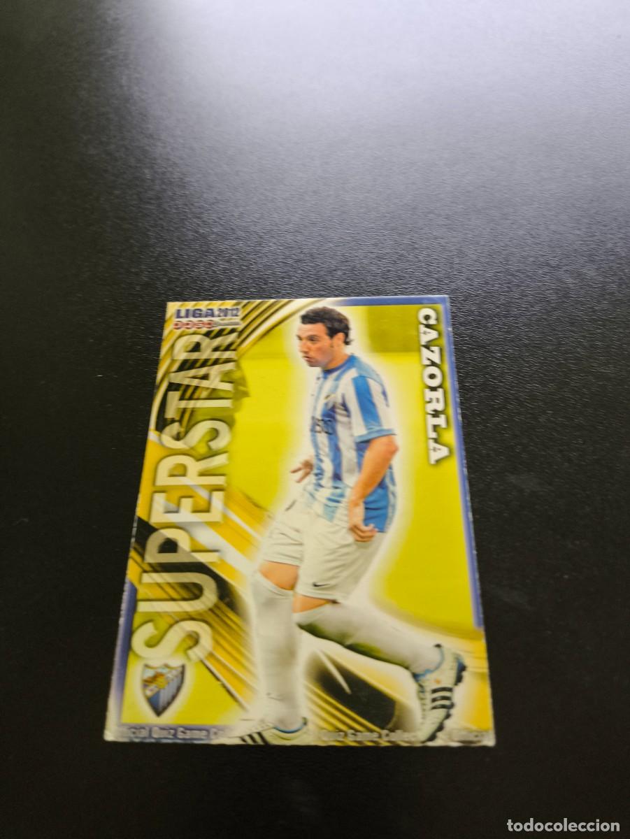 Cromos de F&uacute;tbol: 293 CAZORLA MATE SUPERSTAR MALAGA MUNDICROMO LIGA 2011 2012 11 12 NO PANINI ESTE MEGACRACKS