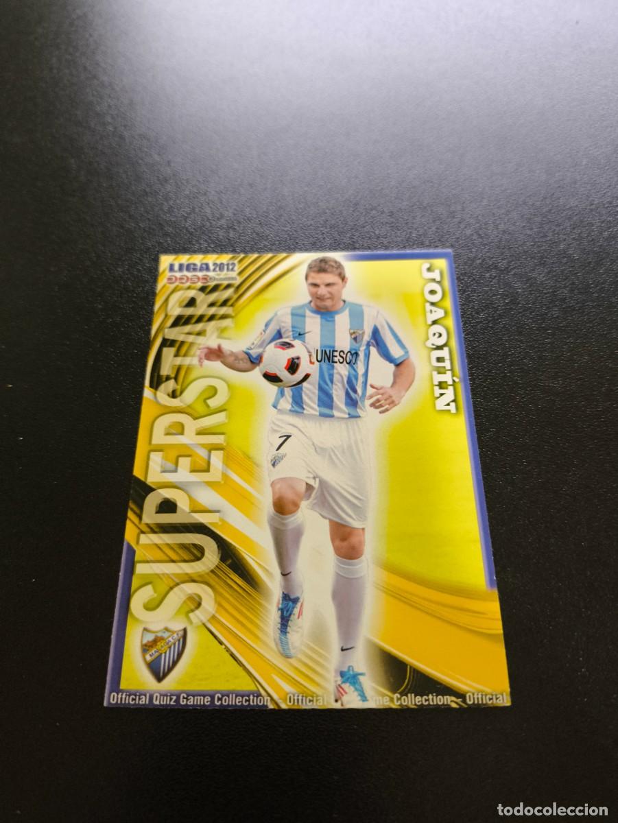 Cromos de F&uacute;tbol: 294 JOAQUIN MATE SUPERSTAR MALAGA MUNDICROMO LIGA 2011 2012 11 12 NO PANINI ESTE MEGACRACKS