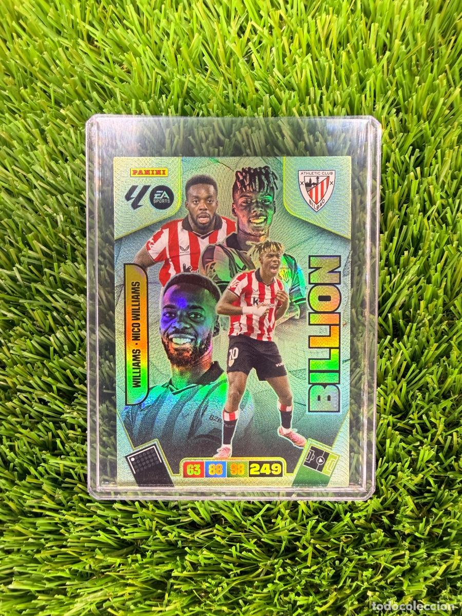Cromos de F&uacute;tbol: Williams - Nico Williams Billion Athletic Club Adrenalyn XL 25 26