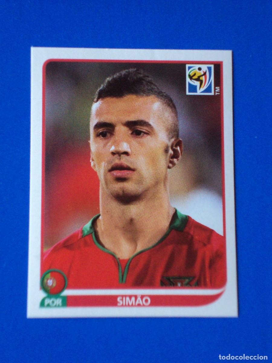 Cromos de F&uacute;tbol: 558 SIMAO PORTUGAL MUNDIAL FUTBOL SOUTH AFRICA 2010 FIFA WORLD CUP PANINI CROMO NUEVO