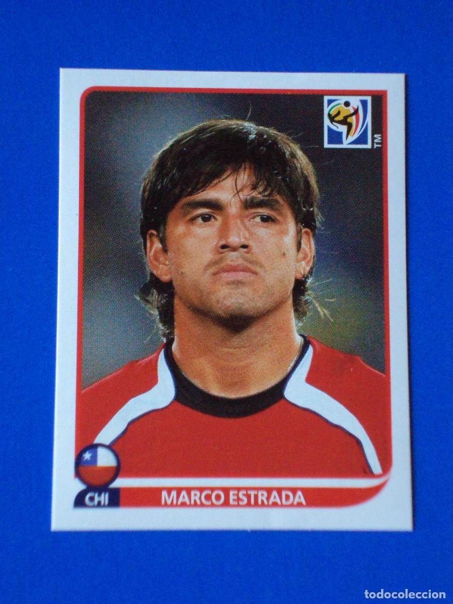 Cromos de F&uacute;tbol: 631 MARCO ESTRADA CHILE MUNDIAL FUTBOL SOUTH AFRICA 2010 FIFA WORLD CUP PANINI CROMO NUEVO