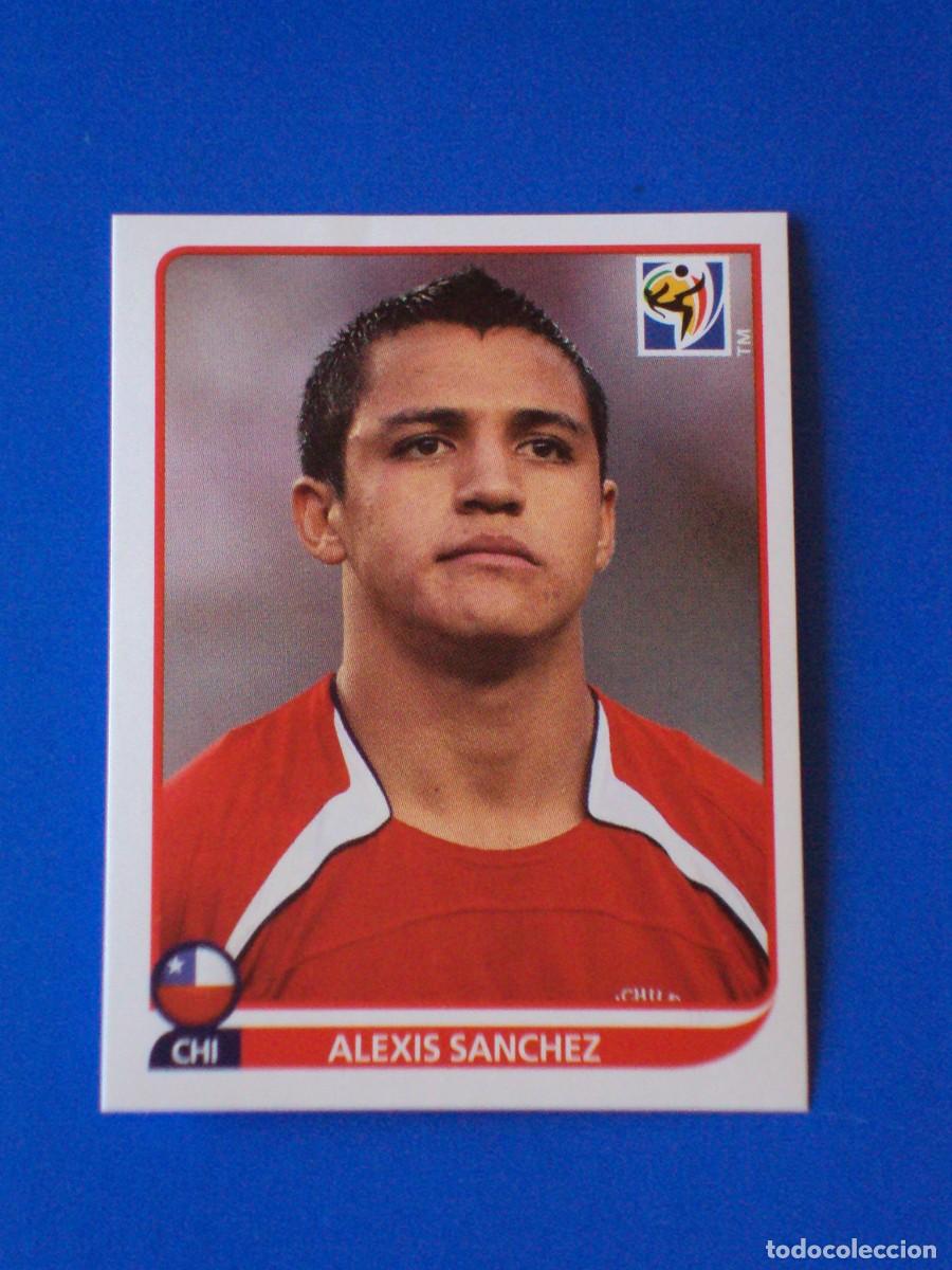 Cromos de F&uacute;tbol: 634 ALEXIS SANCHEZ CHILE MUNDIAL FUTBOL SOUTH AFRICA 2010 FIFA WORLD CUP PANINI CROMO NUEVO
