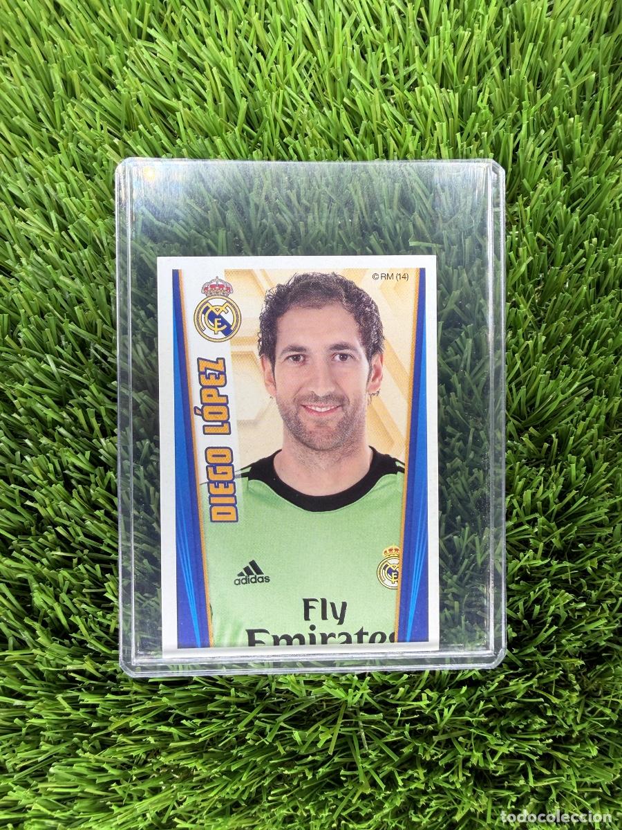 Cromos de F&uacute;tbol: N&ordm; 51 Diego L&oacute;pez Real Madrid CF Colecci&oacute;n Oficial 2013 14