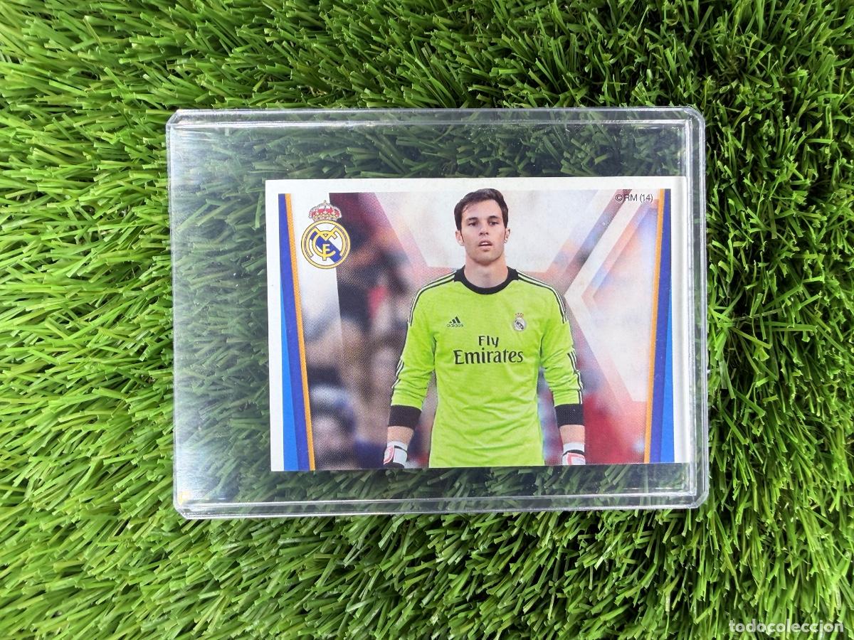 Cromos de F&uacute;tbol: N&ordm; 55 Jes&uacute;s Fern&aacute;ndez Parte 1 Real Madrid CF Colecci&oacute;n Oficial 2013 14
