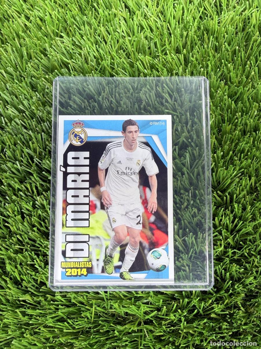 Cromos de F&uacute;tbol: N&ordm; 196 &Aacute;ngel Di Mar&iacute;a Mundialistas 2014 Argentina Real Madrid CF Colecci&oacute;n Oficial 2013 14