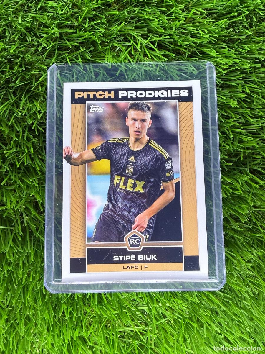 Cromos de F&uacute;tbol: N&ordm; 6 Stipe Biuk Pitch Prodigies LA FC Topps MLS 22 23
