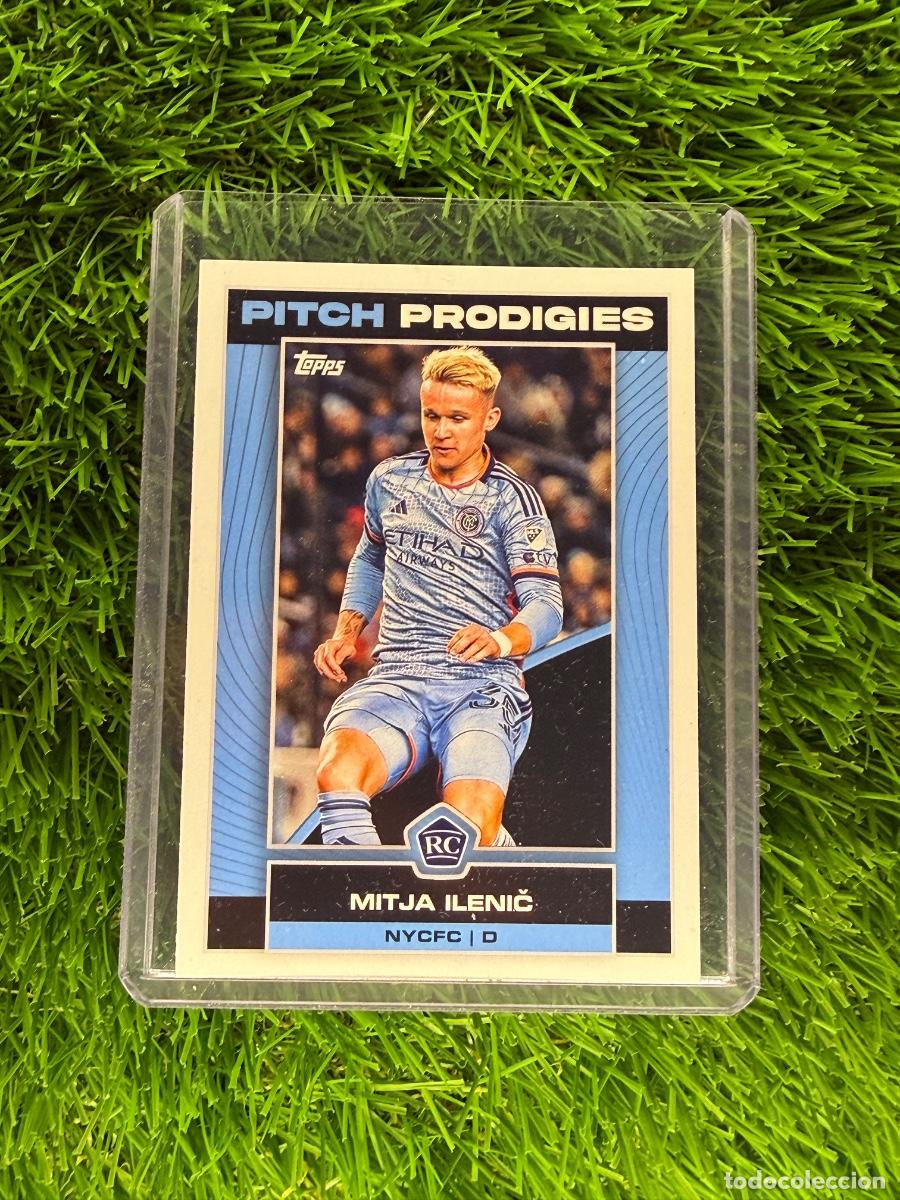 Cromos de F&uacute;tbol: N&ordm; 90 Mitja Ilenic Pitch Prodigies NYC FC Topps MLS 22 23