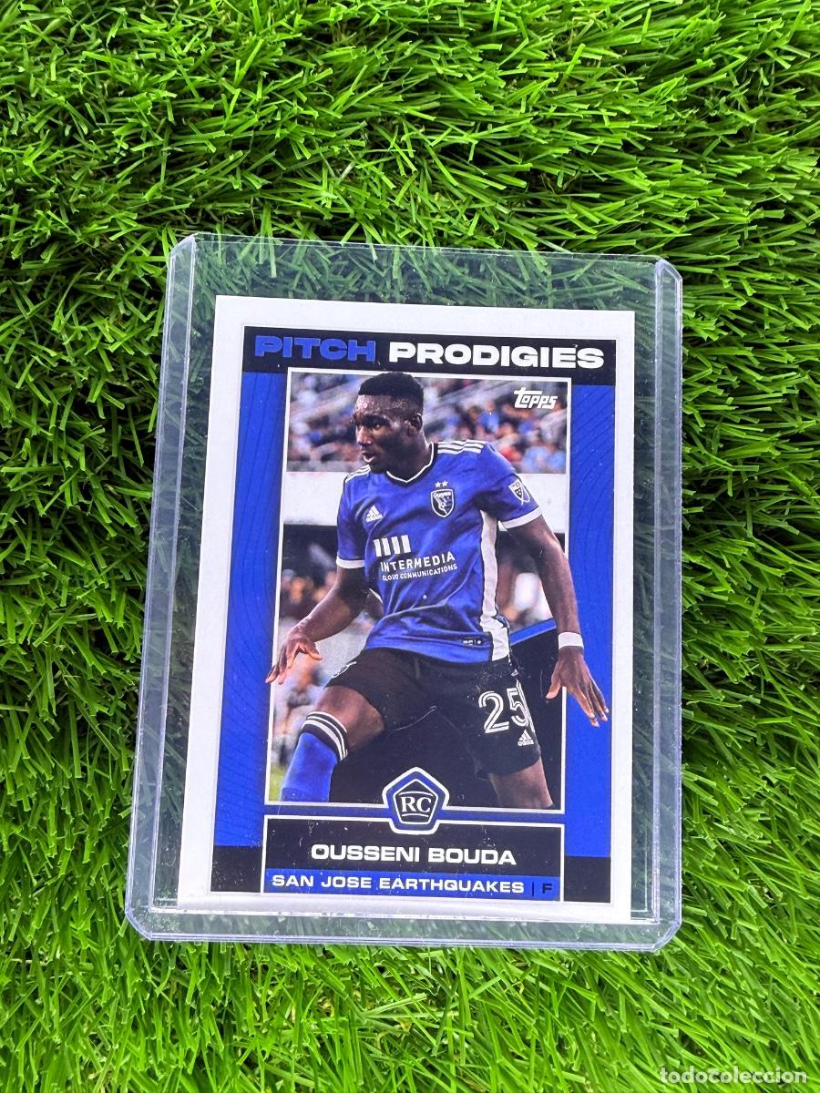 Cromos de F&uacute;tbol: N&ordm; 142 Ousseni Bouda Pitch Prodigies San Jose Earthquakes Topps MLS 22 23
