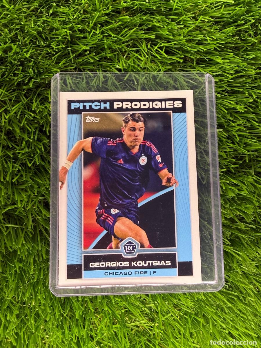 Cromos de F&uacute;tbol: N&ordm; 193 Georgios Koutsias Pitch Prodigies Chicago Fire Topps MLS 22 23