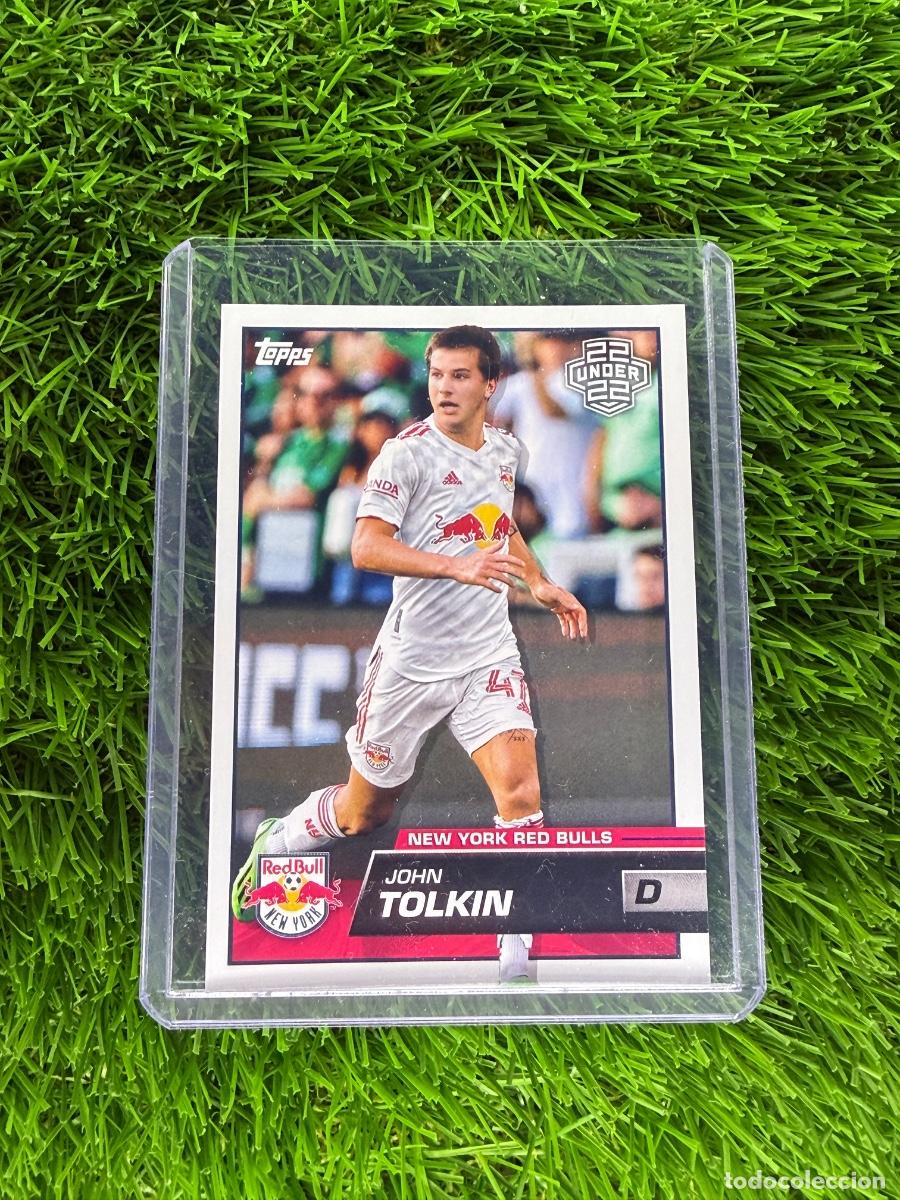 Cromos de F&uacute;tbol: N&ordm; 60 John Tolkin Under 22 Variation New York Red Bulls Topps MLS 22 23