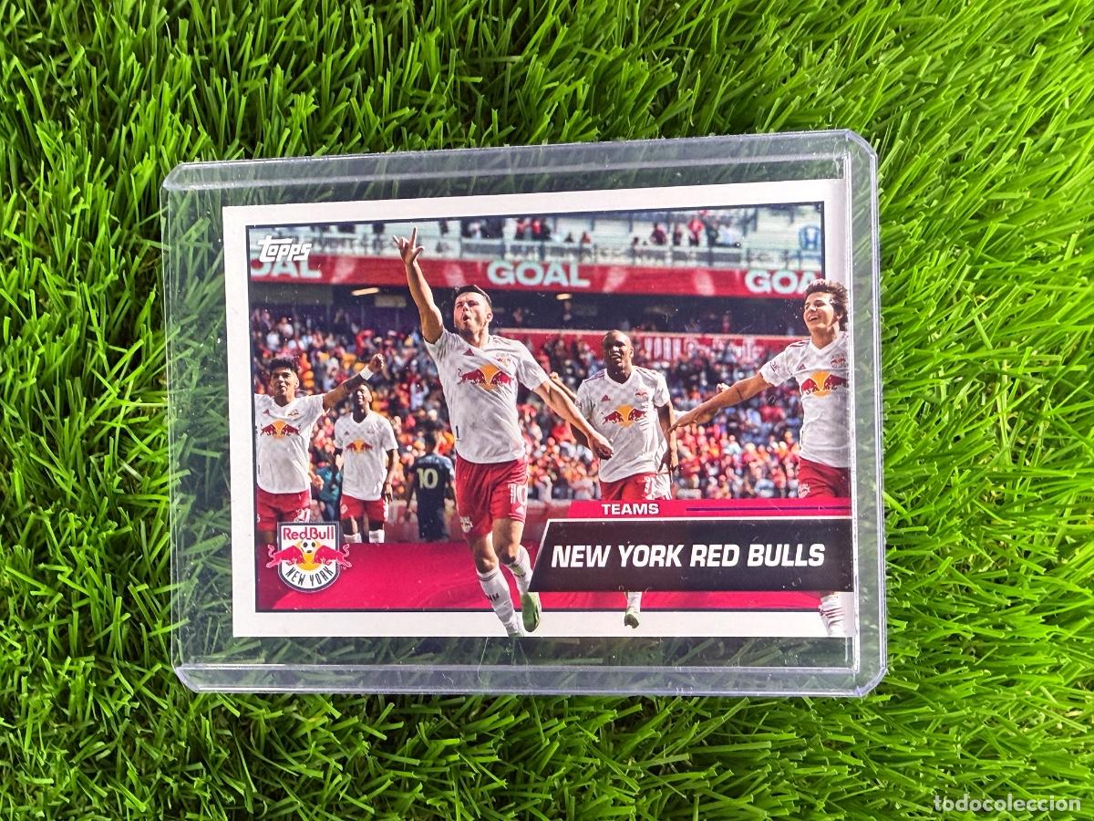 Cromos de F&uacute;tbol: N&ordm; 22 New York Red Bulls Team Card Topps MLS 22 23