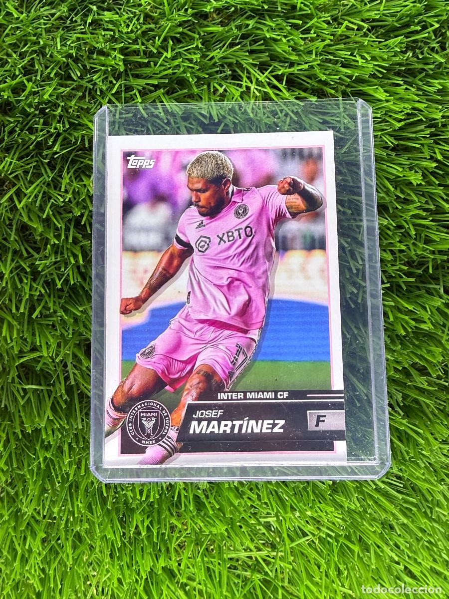Cromos de F&uacute;tbol: N&ordm; 19 Josef Mart&iacute;nez Inter de Miami Topps MLS 22 23