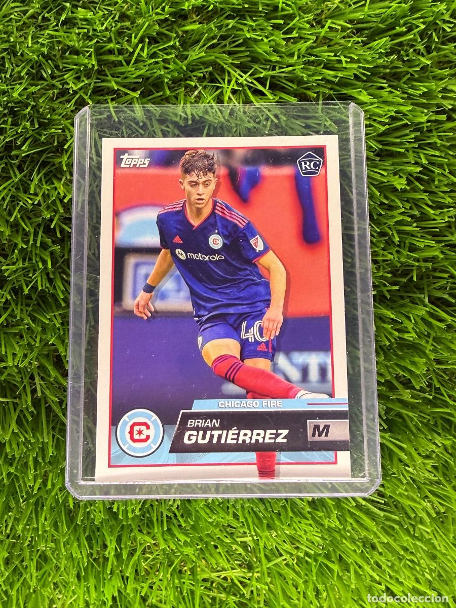 Cromos de F&uacute;tbol: N&ordm; 29 Brian Gutierrez Chicago Fire Topps MLS 22 23