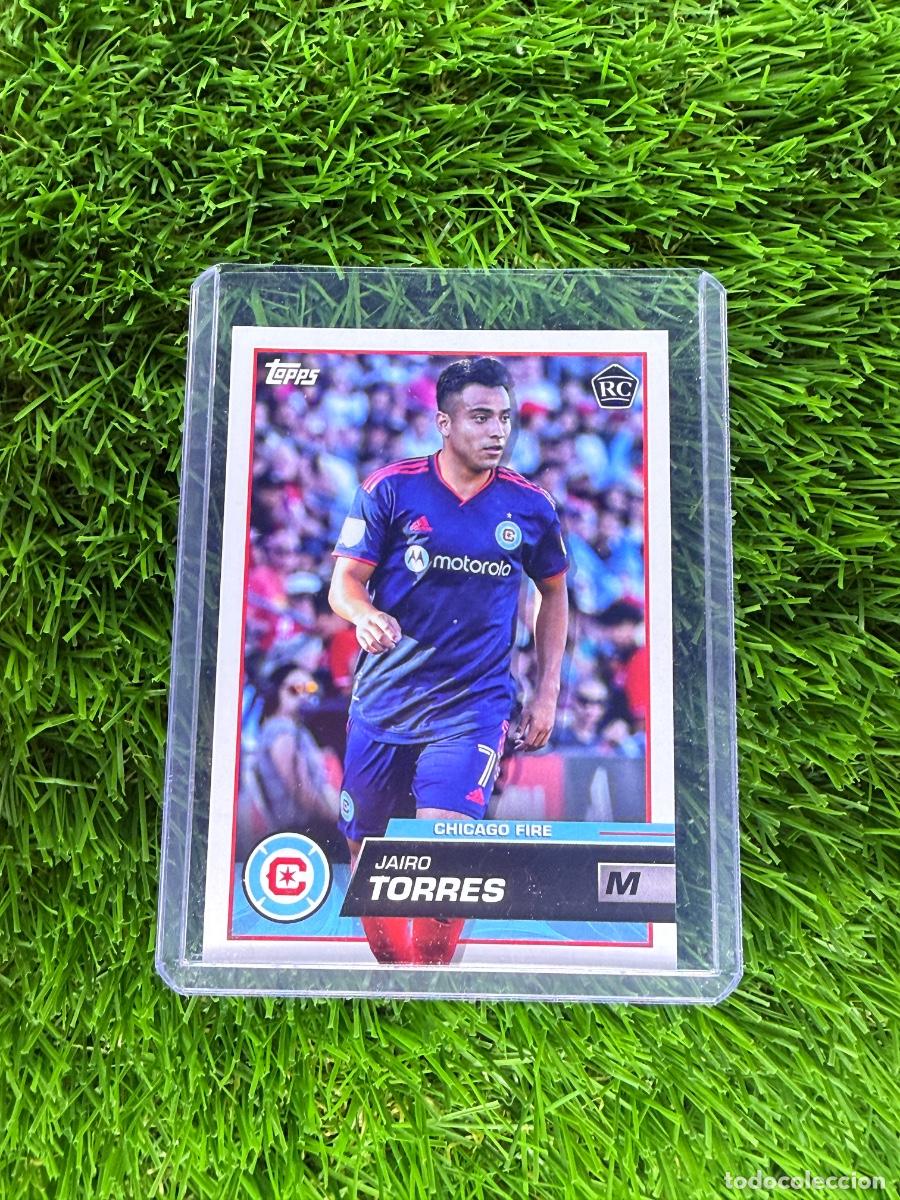Cromos de F&uacute;tbol: N&ordm; 143 Jairo Torres Chicago Fire Topps MLS 22 23