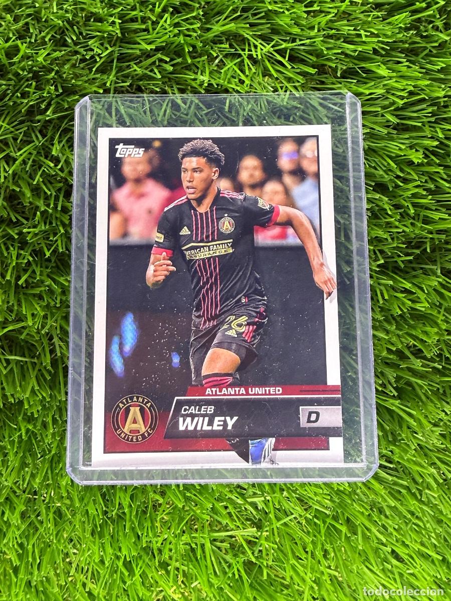 Cromos de F&uacute;tbol: N&ordm; 47 Caleb Wiley Atlanta United Topps MLS 22 23