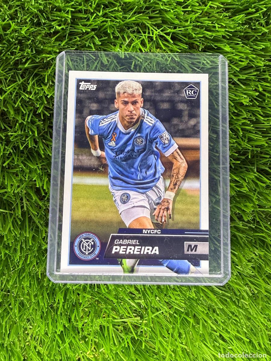 Cromos de F&uacute;tbol: N&ordm; 74 Gabriel Pereira NYC FC Topps MLS 22 23