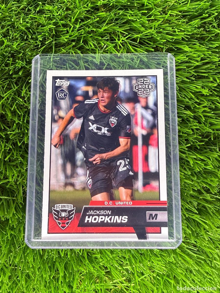 Cromos de F&uacute;tbol: N&ordm; 129 Jackson Hopkins DC United Topps MLS 22 23