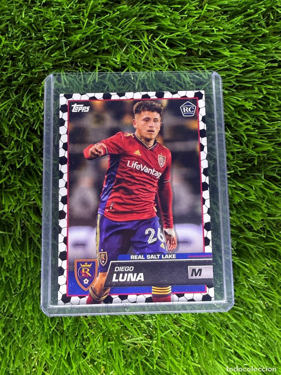 Cromos de F&uacute;tbol: N&ordm; 9 Diego Luna Soccer Tile Paralell Real Salt Lake Topps MLS 22 23