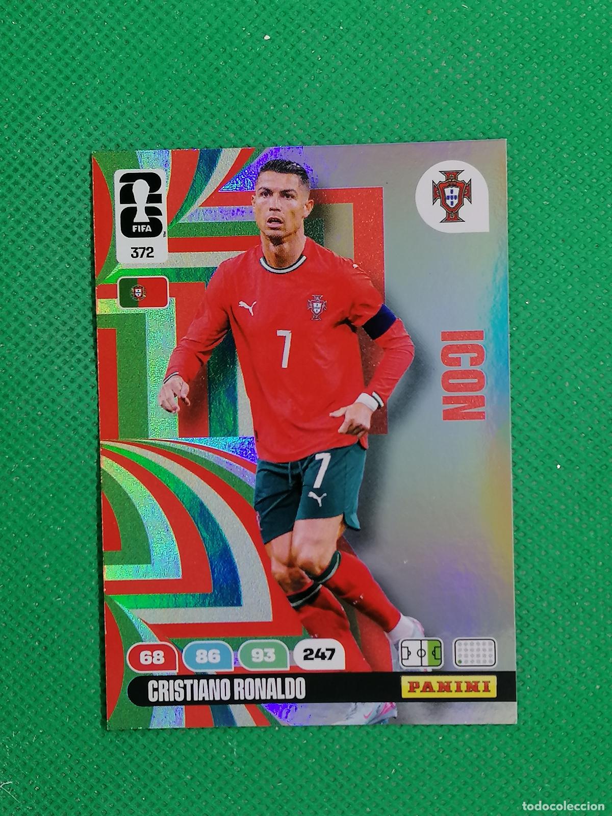 Cromos de F&uacute;tbol: 372 CRISTIANO RONALDO PORTUGAL ICON ⚽ PANINI ADRENALYN FIFA WORLD CUP 26 2026 ⚽