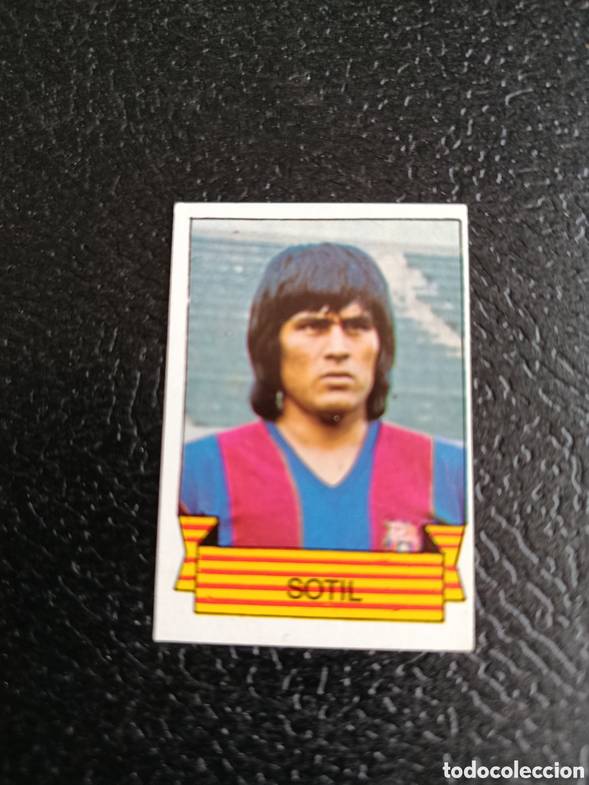 Cromos de F&uacute;tbol: SOTIL BARCELONA SIN PEGAR BARCELONA CAMPEON LIGA 1984 1985 muy raro plancha excelente