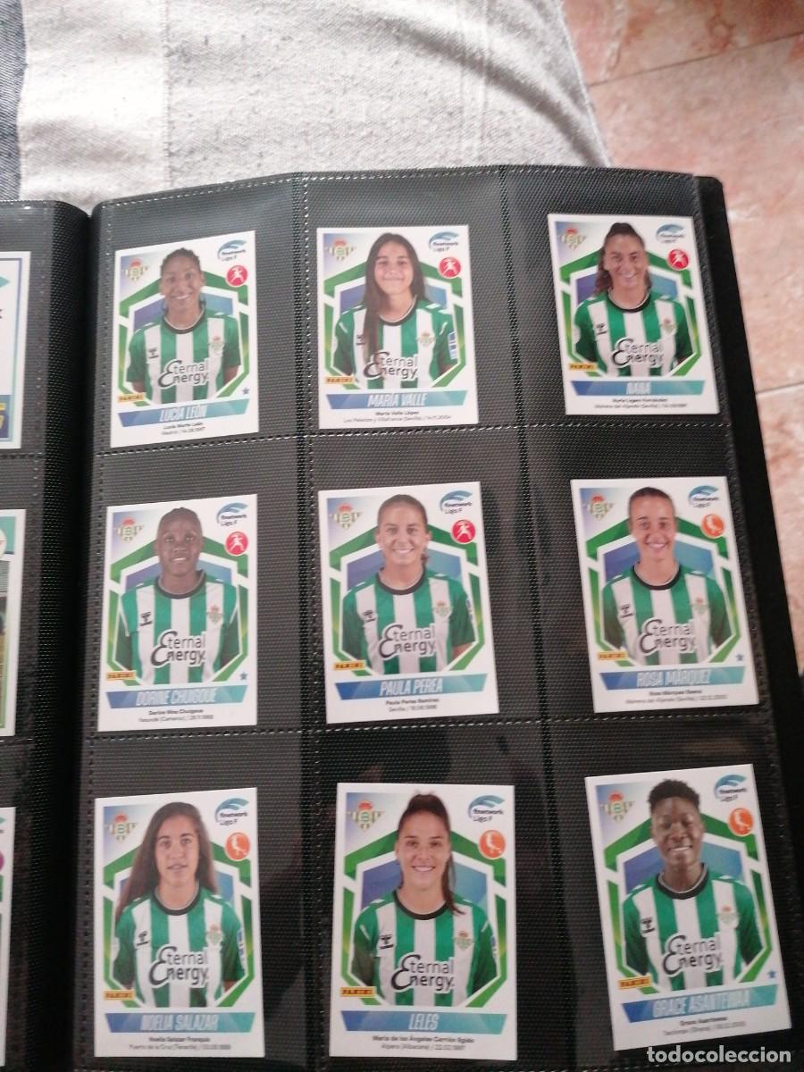 Cromos de F&uacute;tbol: Real betis femenina 2022-2023 completo