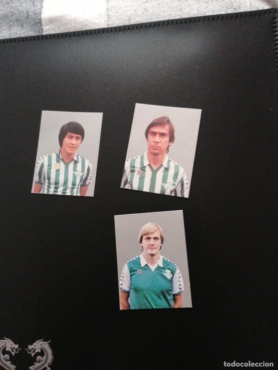Cromos de F&uacute;tbol: Real betis plademer 1982-1983