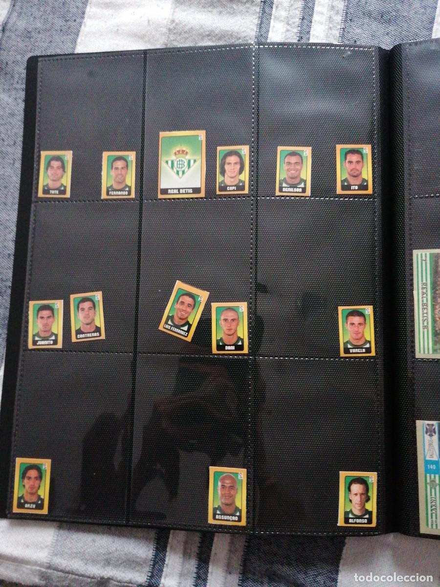 Cromos de F&uacute;tbol: Real betis Panini liga 2004 completo