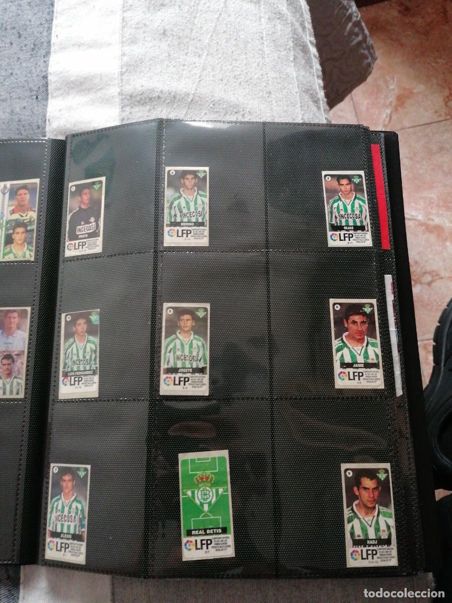 Cartes &agrave; collectionner de Football: Real betis chicles vidal 1996-1997 completo