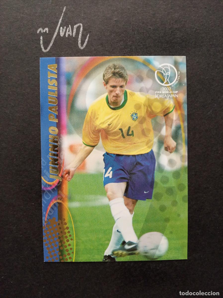 Cromos de F&uacute;tbol: N&ordm; 35 JUNINHO PAULISTA BRASIL ATLETICO MADRID ⚽ PANINI &reg; FIFA WORLD CUP 2002 KOREA JAPON MUNDIAL 02