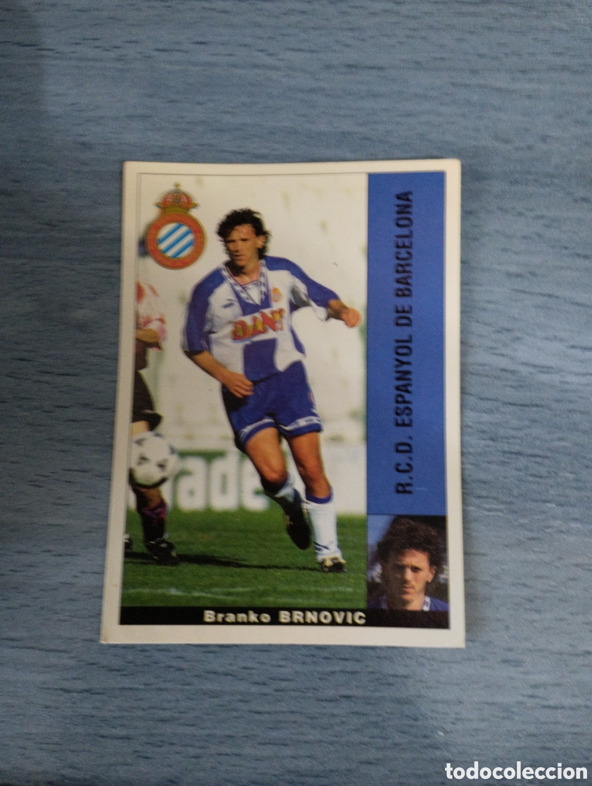 Cromos de F&uacute;tbol: Cromo Panini liga 95 96 brnovic Espanyol sin pegar