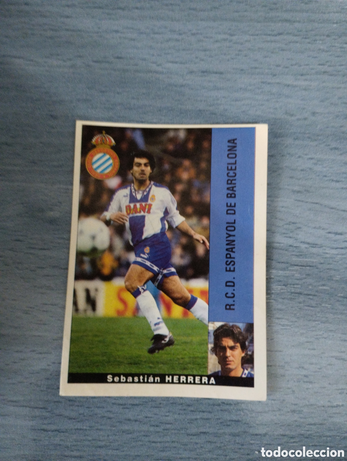 Cromos de F&uacute;tbol: Cromo Panini liga 95 96 herrera Espanyol sin pegar