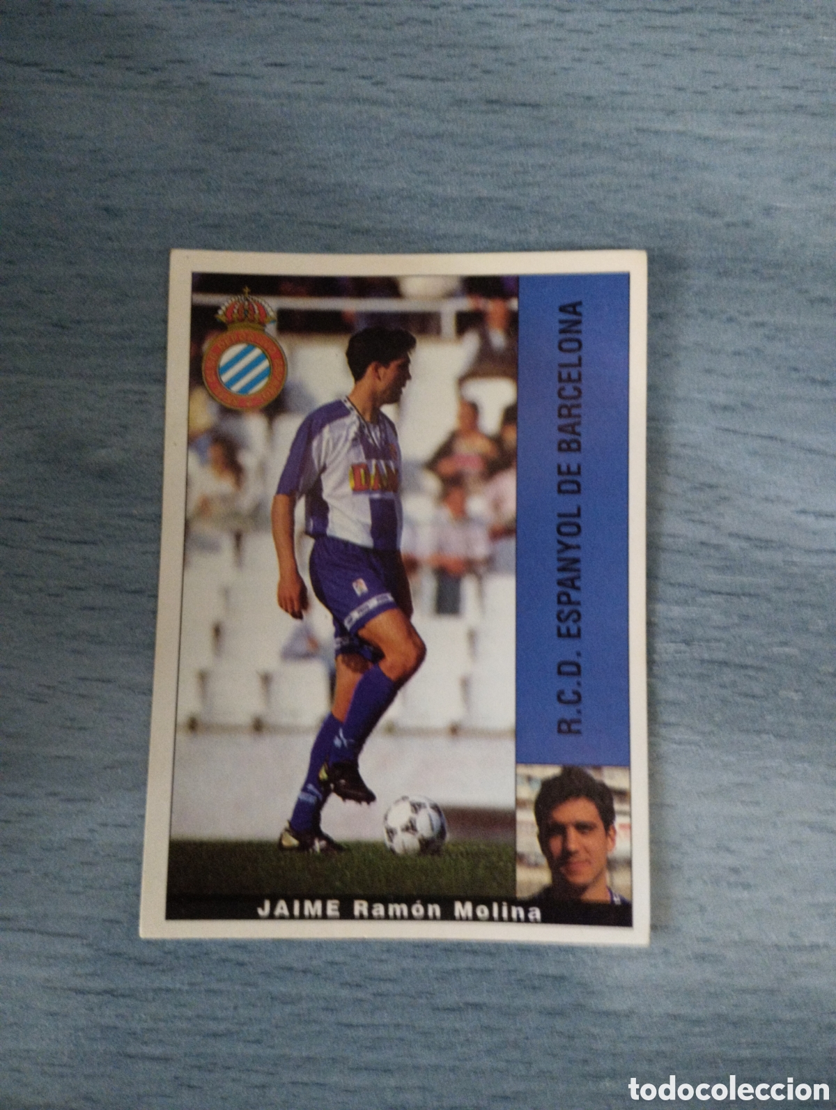 Cromos de F&uacute;tbol: Cromo Panini liga 95 96 Jaime Espanyol sin pegar