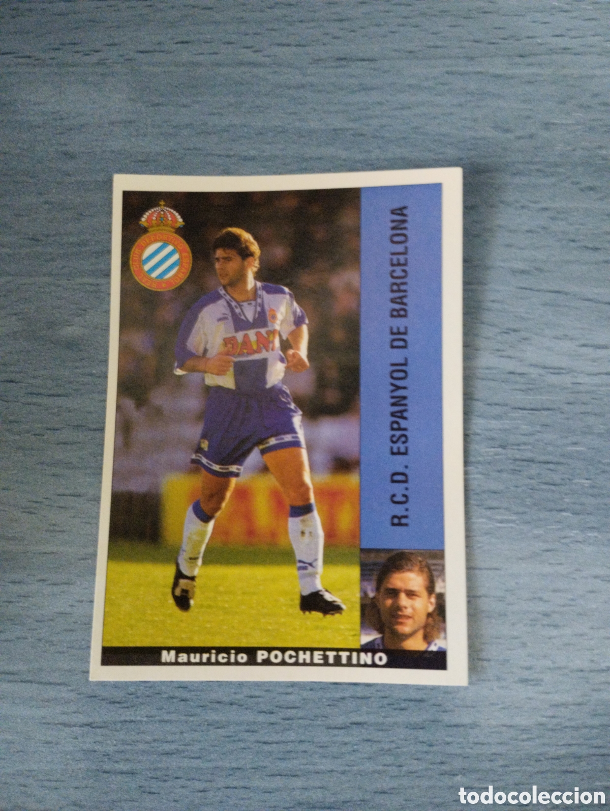 Cromos de F&uacute;tbol: Cromo Panini liga 95 96 pochettino Espanyol sin pegar