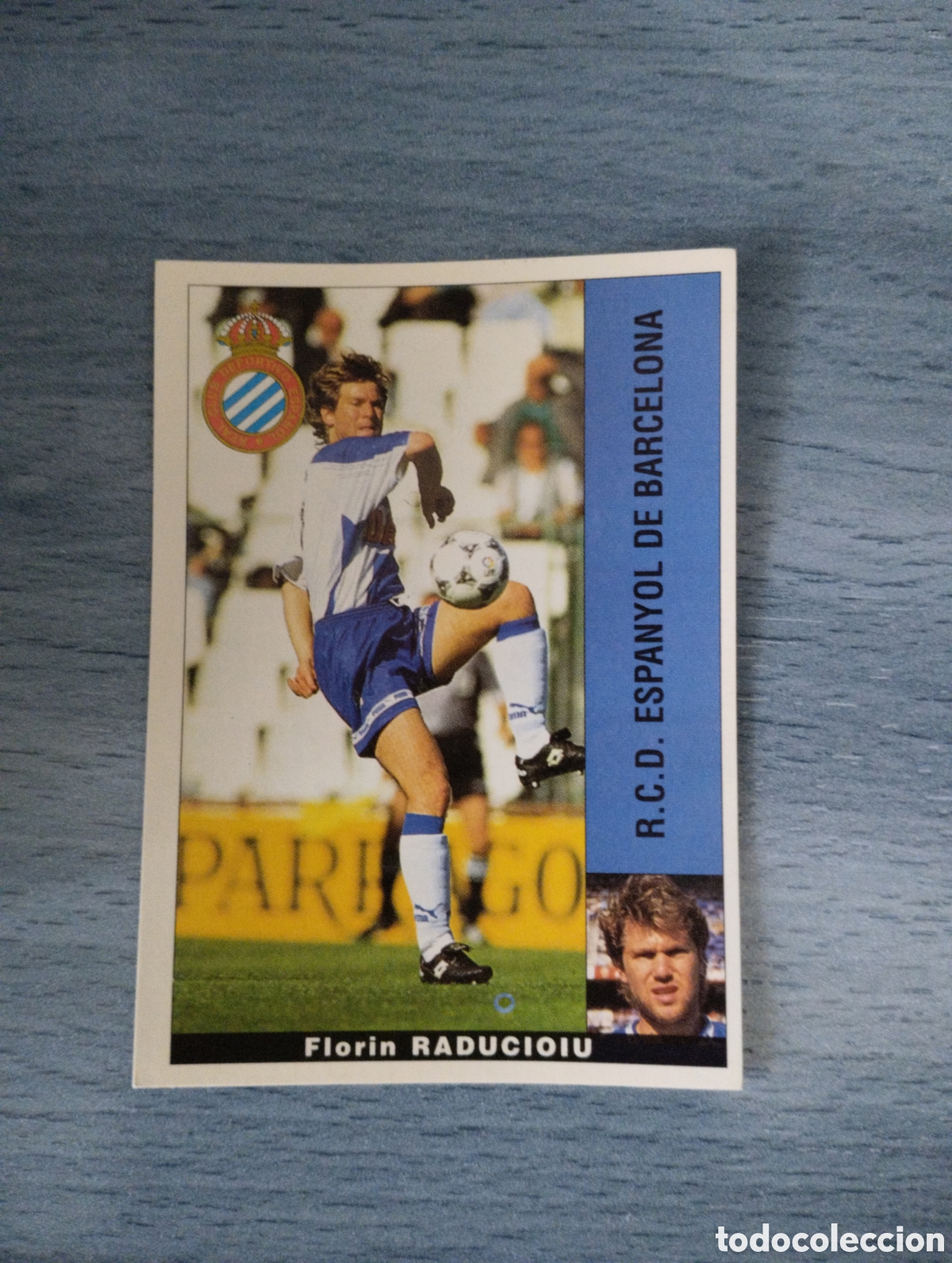 Football Stickers: Cromo Panini liga 95 96 raducioiu Espanyol sin pegar