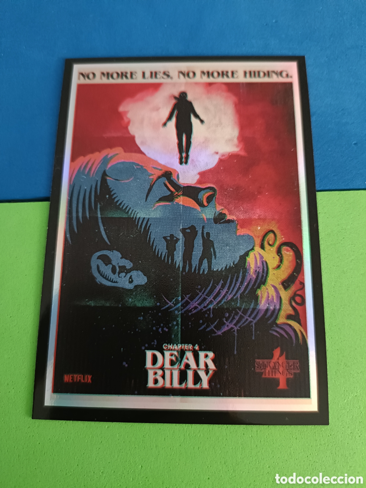 Cromos de F&uacute;tbol: 50 Panini Stranger Things: This is our story carta Esta es nuestra historia