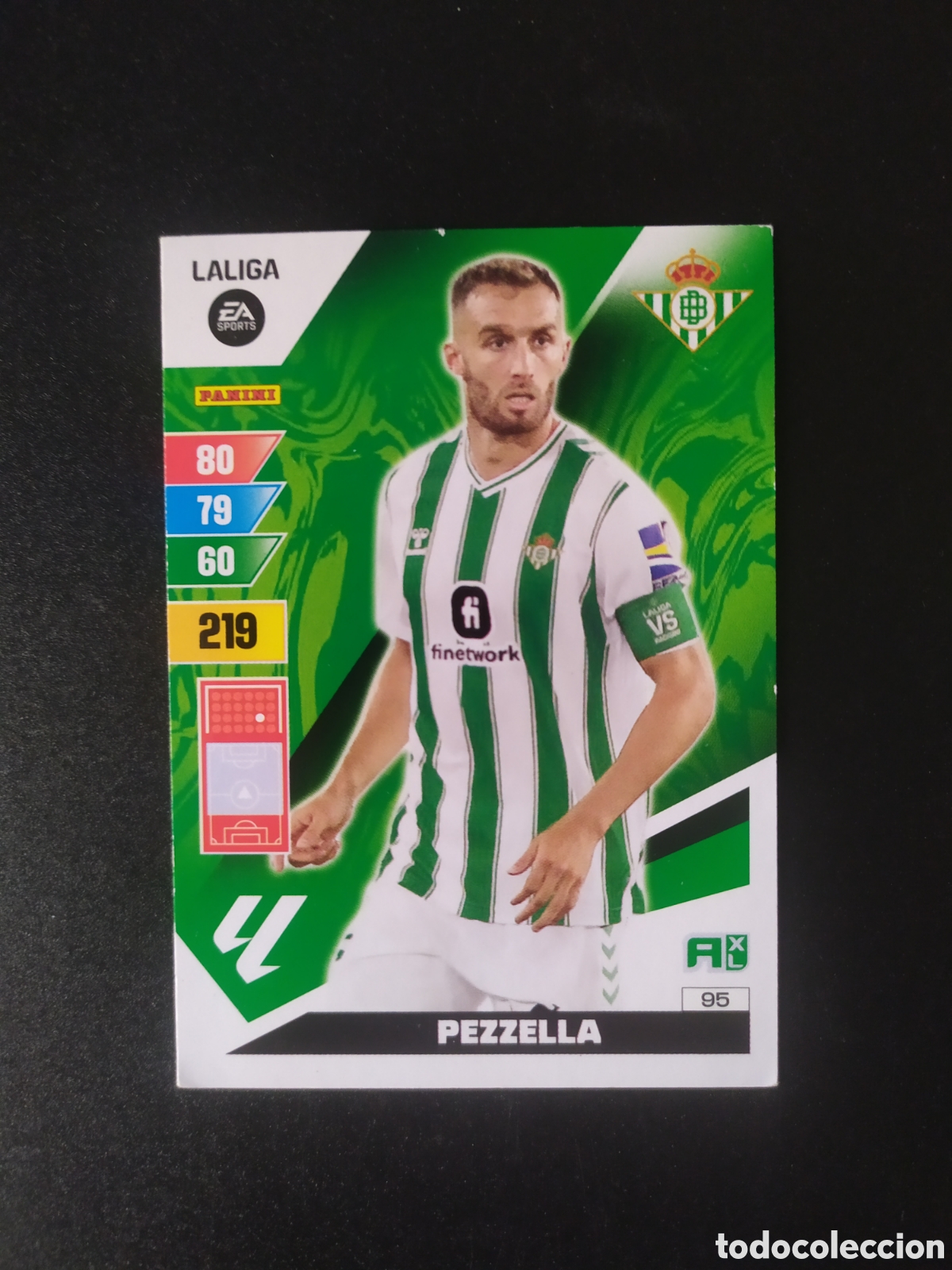 Cromos de F&uacute;tbol: Adrenalyn 2023 2024 23 24 panini Pezzella n&deg; 95 Real Betis