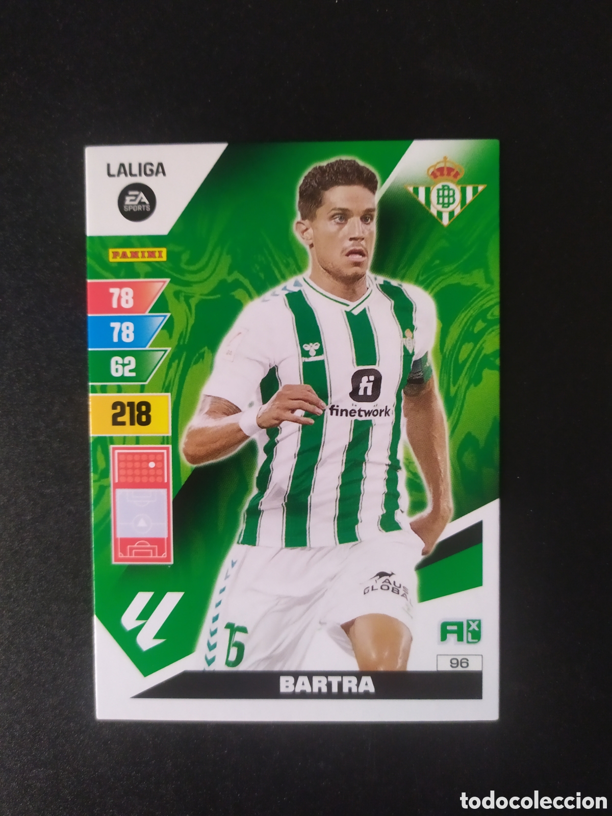 Cromos de F&uacute;tbol: Adrenalyn 2023 2024 23 24 panini Bartra n&deg; 96 Real Betis