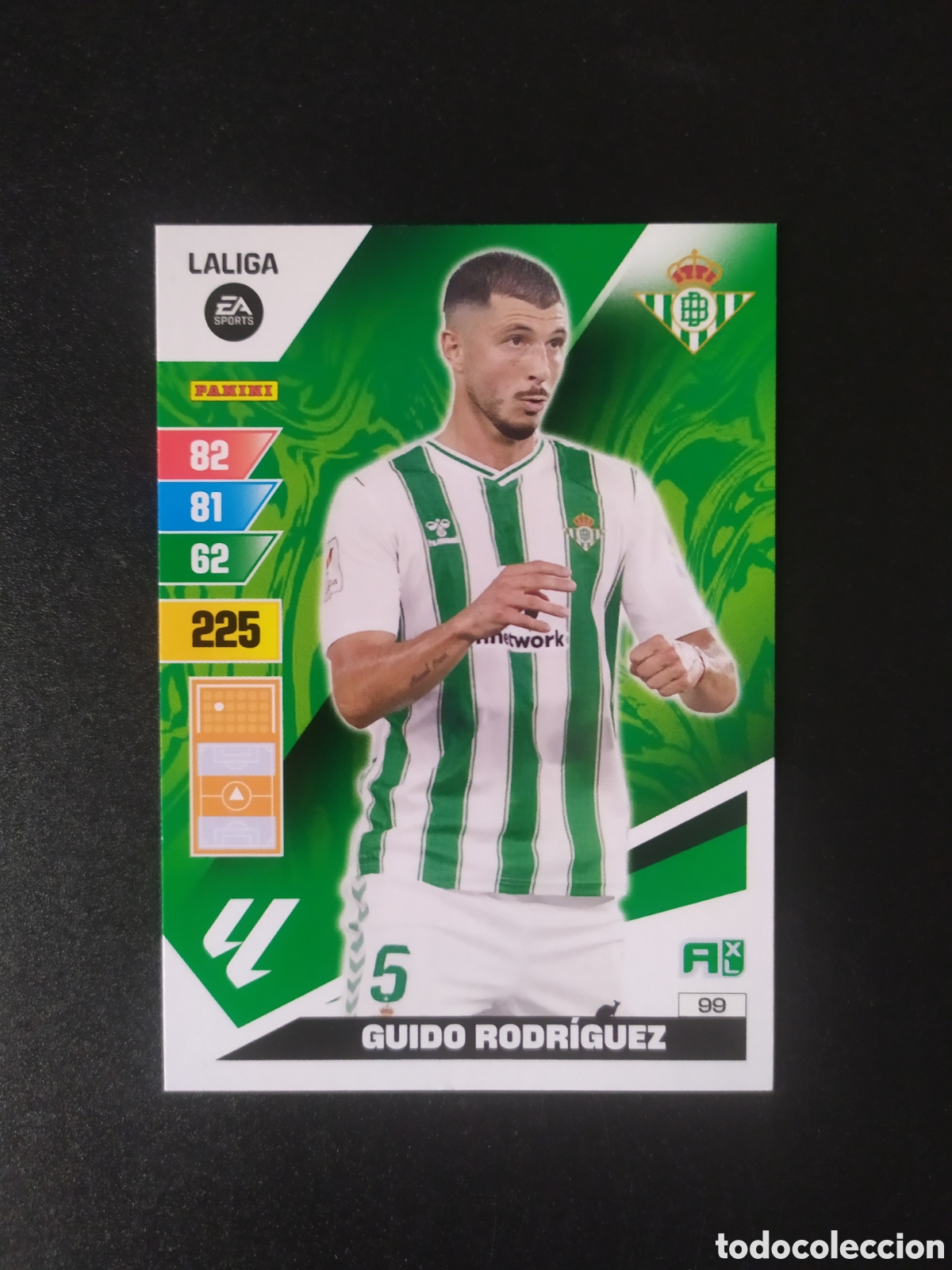 Fu&szlig;ball-Sticker: Adrenalyn 2023 2024 23 24 panini Guido Rodr&iacute;guez n&deg; 99 Real Betis