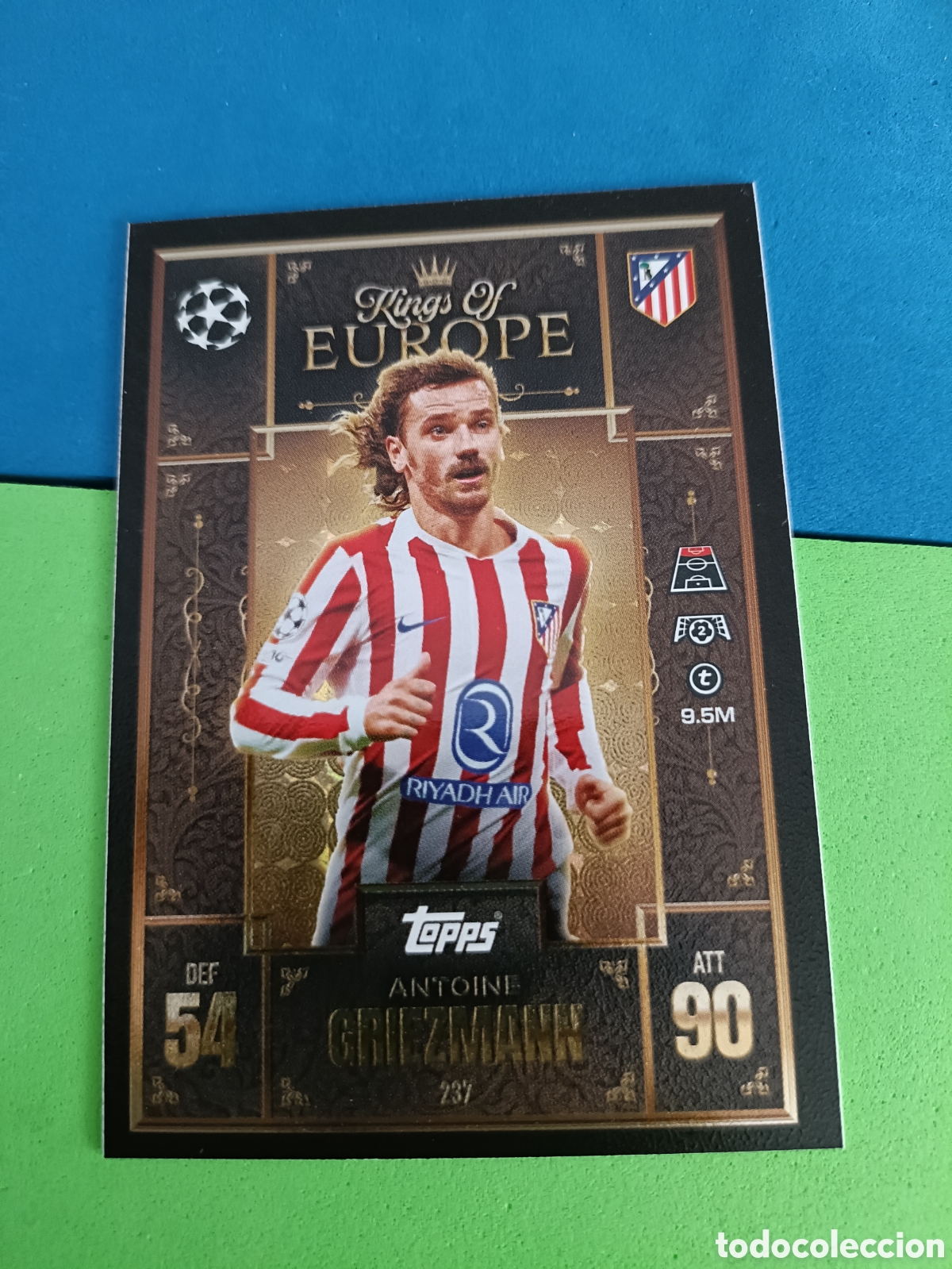 Cromos de F&uacute;tbol: Topps Match Attax EXTRA 2025 2026 - Kings of Europe 237 Griezmann Atl&eacute;tico Madrid