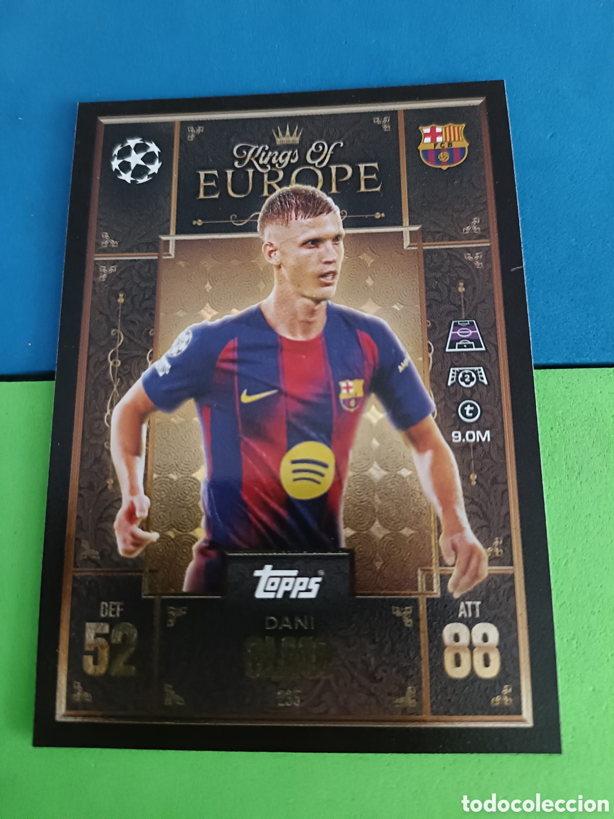 Cromos de F&uacute;tbol: Topps Match Attax EXTRA 2025 2026 - Kings of Europe 235 Dani Olmo Barcelona