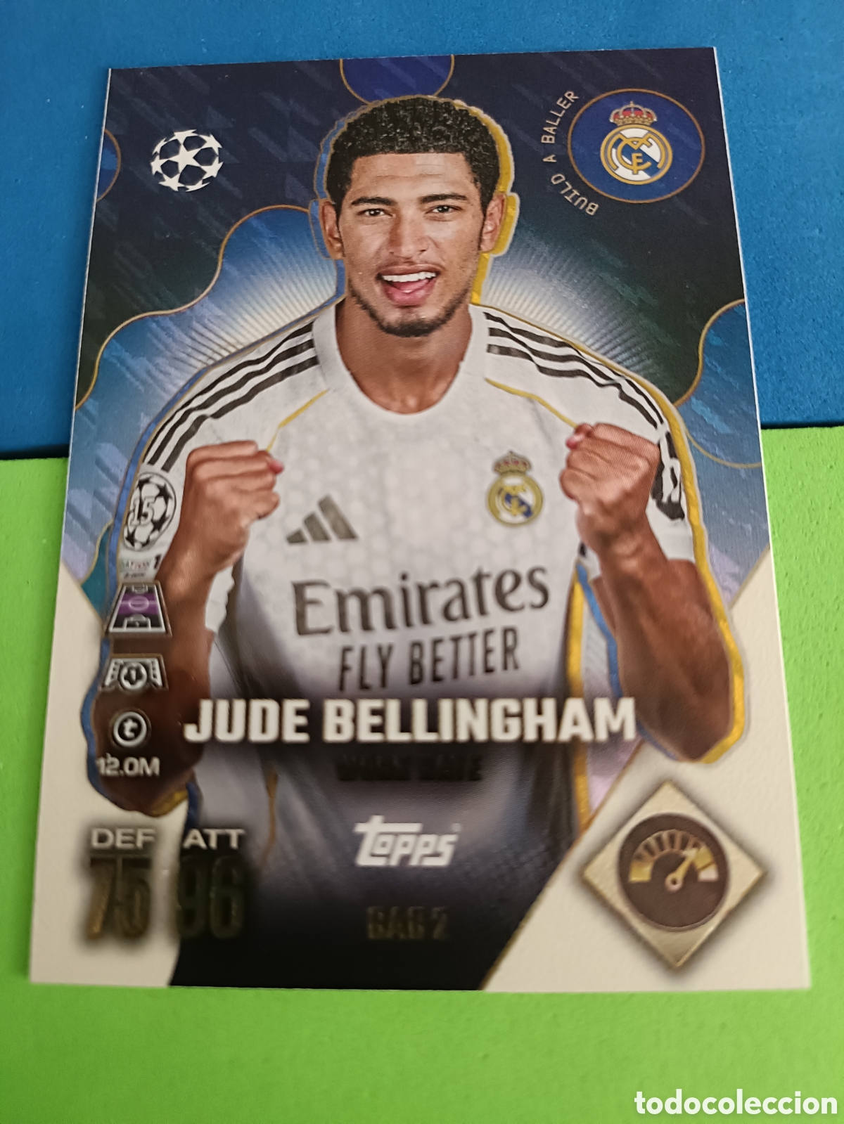 Cromos de F&uacute;tbol: Topps Match Attax EXTRA 2025 2026 - Deadly Finishing BAB 2 Bellingham Real Madrid