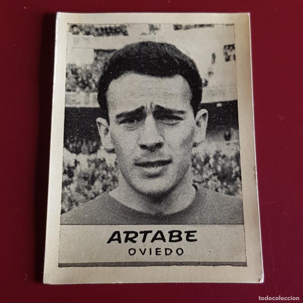 Cromos de F&uacute;tbol: JORNADA DEPORTIVA - FUTBOLISTAS - 1960 1961 - 60 61 - OVIEDO - ARTABE - NUNCA PEGADO