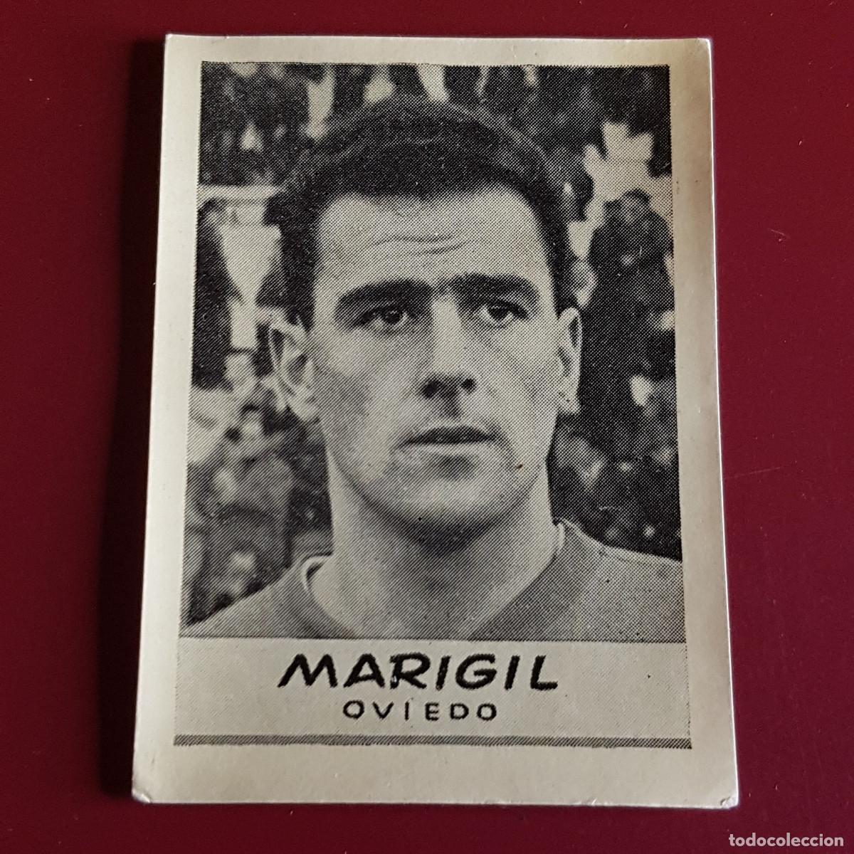 Cromos de F&uacute;tbol: JORNADA DEPORTIVA - FUTBOLISTAS - 1960 1961 - 60 61 - OVIEDO - MARIGIL - NUNCA PEGADO