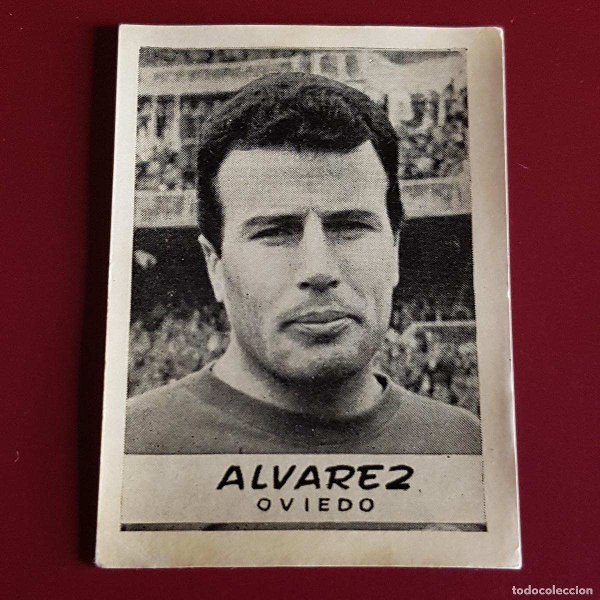 Cromos de Futebol: JORNADA DEPORTIVA - FUTBOLISTAS - 1960 1961 - 60 61 - OVIEDO - ALVAREZ - NUNCA PEGADO