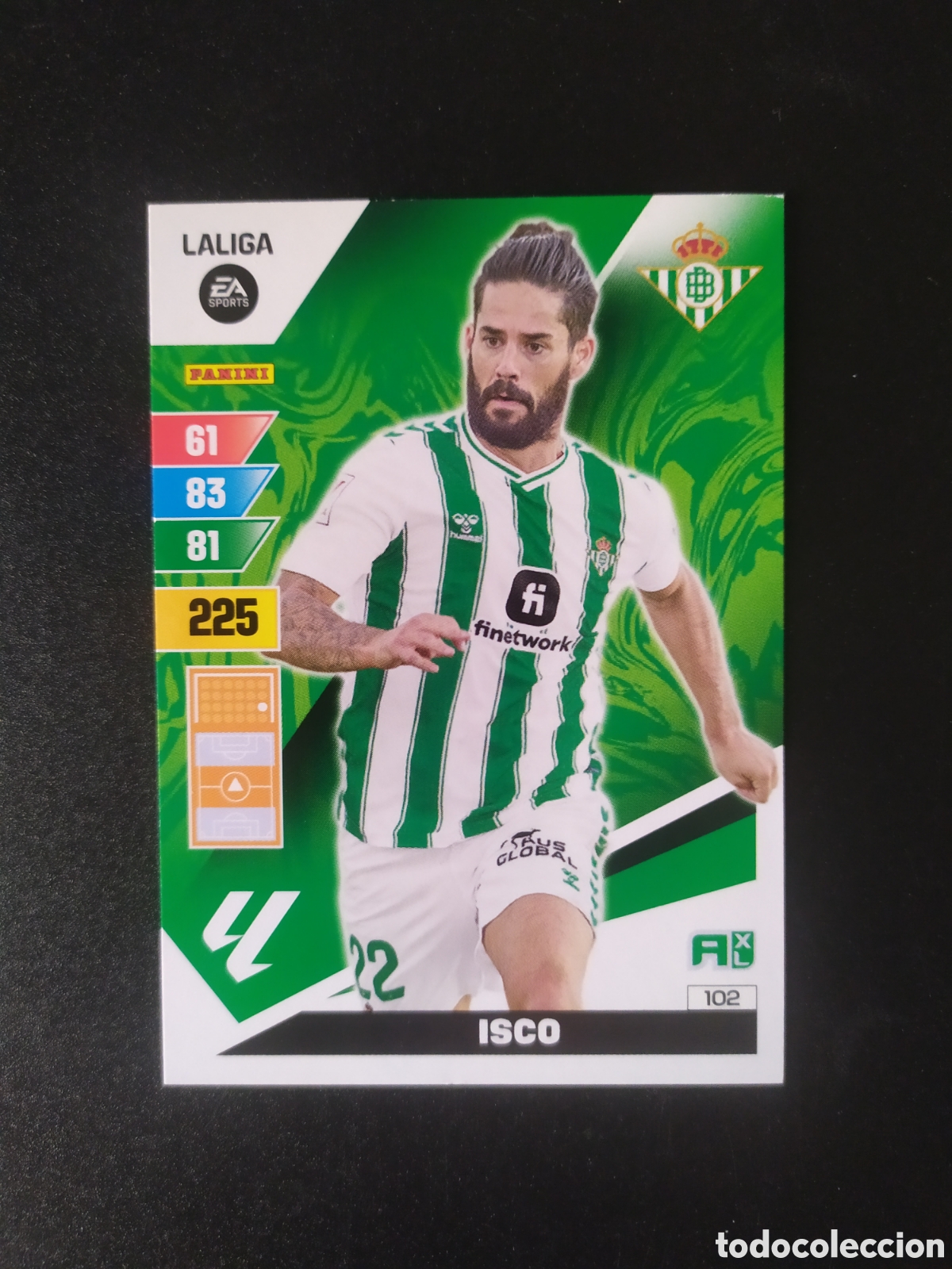 Cromos de F&uacute;tbol: Adrenalyn 2023 2024 23 24 panini Isco n&deg; 102 Real Betis