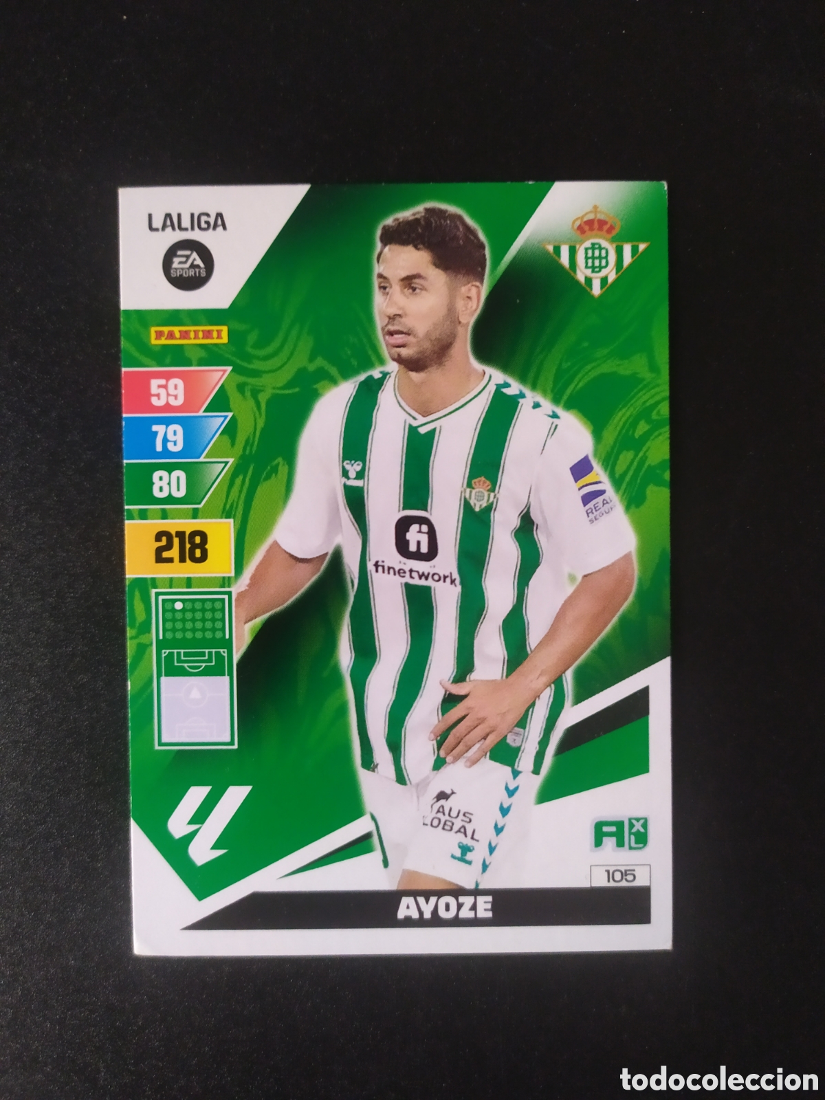Cromos de F&uacute;tbol: Adrenalyn 2023 2024 23 24 panini Ayoze n&deg; 105 Real Betis
